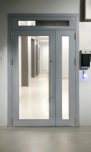 Светопрозрачная стальная дверь Светопрозрачная стальная дверь