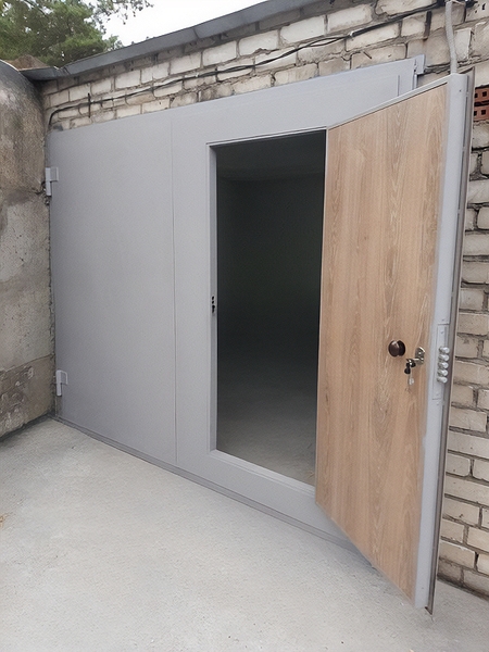 Ворота с утеплением Ворота с утеплением