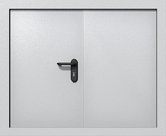 Двустворчатый люк ei-60 (цвет светло-серый RAL 7047)