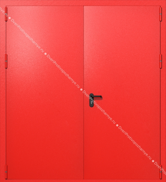 Распашные ворота ei-60 (цвет красный RAL 3020) Распашные ворота ei-60 (цвет красный RAL 3020)