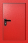 Одностворчатый люк ei-60 (цвет красный RAL 3020)
